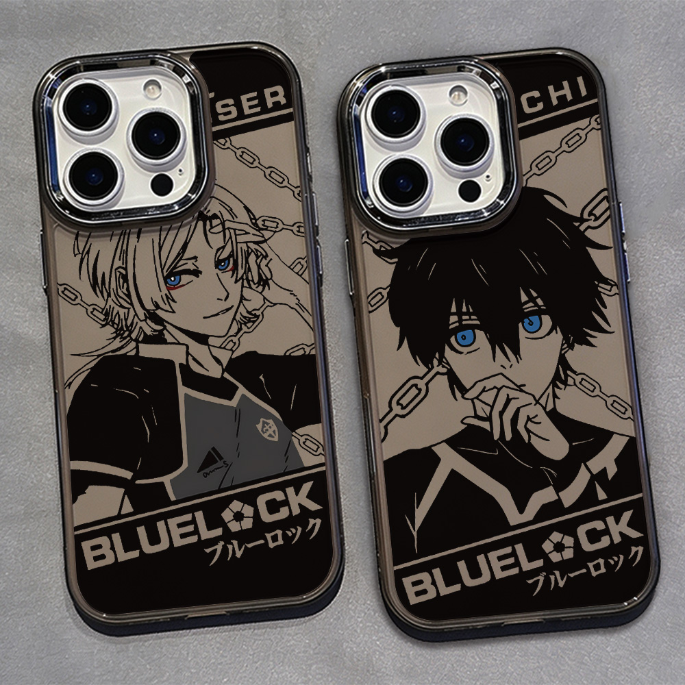 Phone Cases Quad Lock - เคสโทรศัพท์ลายอนิเมะฟุตบอล Blue LockS สำหรับ iPhone 17