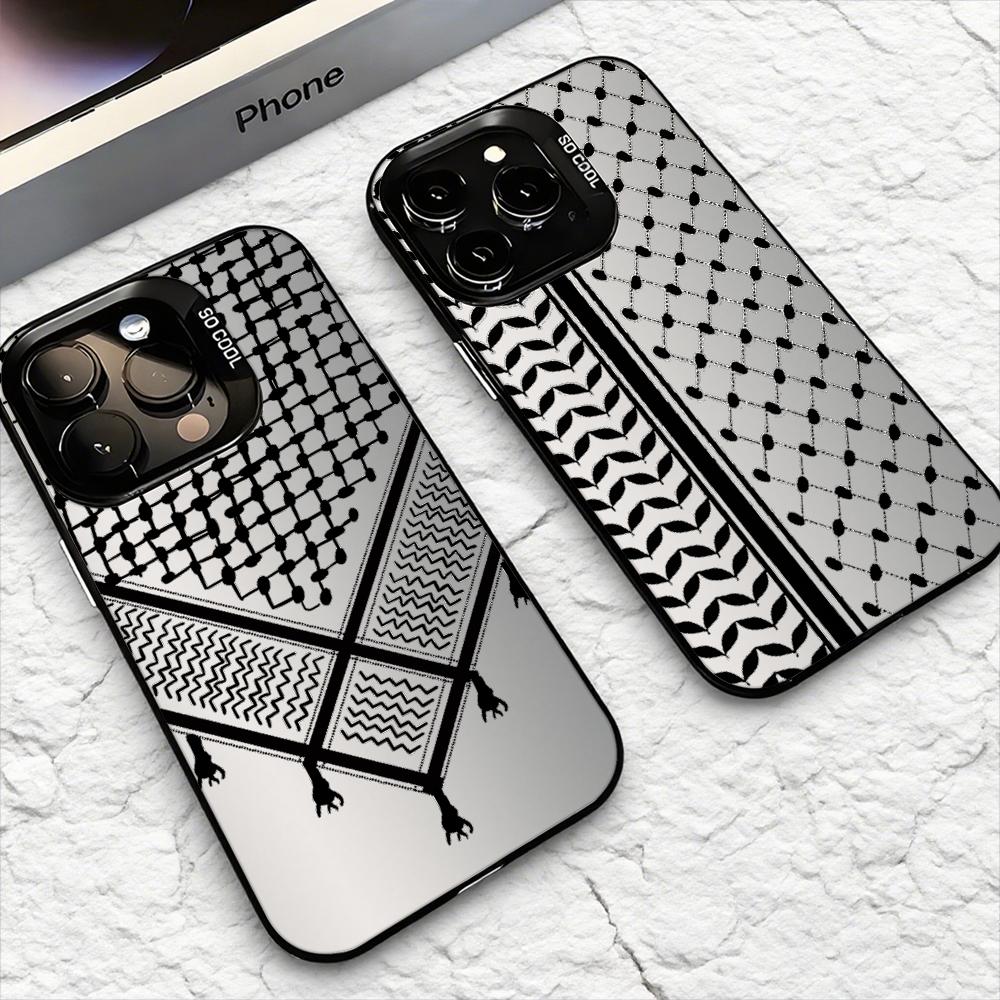 Phone Cases Bulk - เคสโทรศัพท์ลายเคฟฟียะห์ ปาเลสไตน์ สำหรับ iPhone 17 16