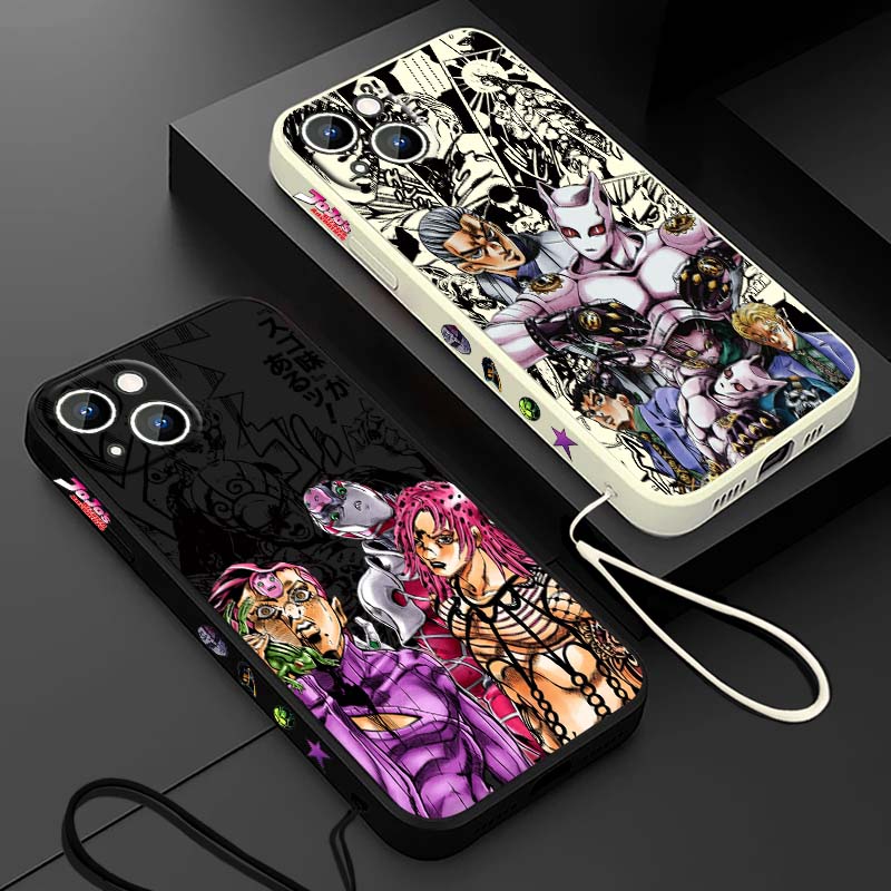 Phone Cases For Iphone 11 - เคสโทรศัพท์ลายอนิเมะ JOJO Villain Diavolo Dio สำหรับ