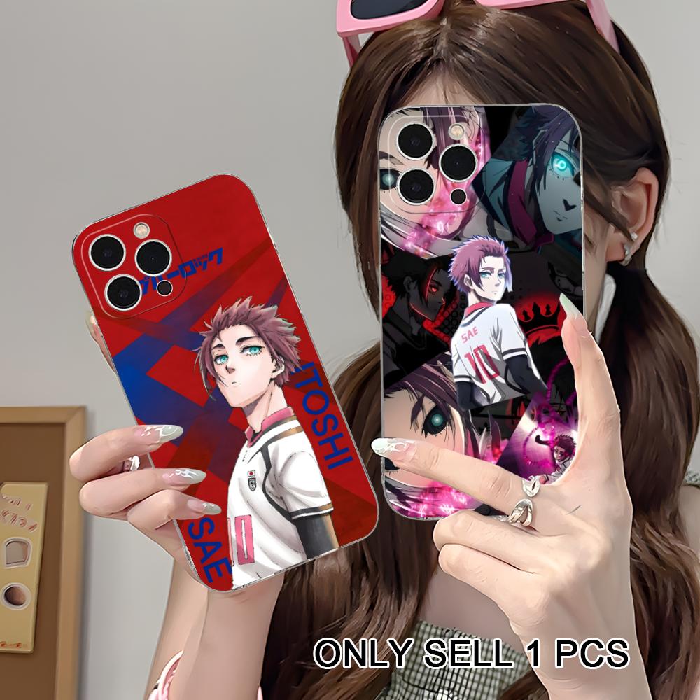 Phone Cases Quad Lock - เคสโทรศัพท์ Blue Lock Itoshi sae สำหรับ