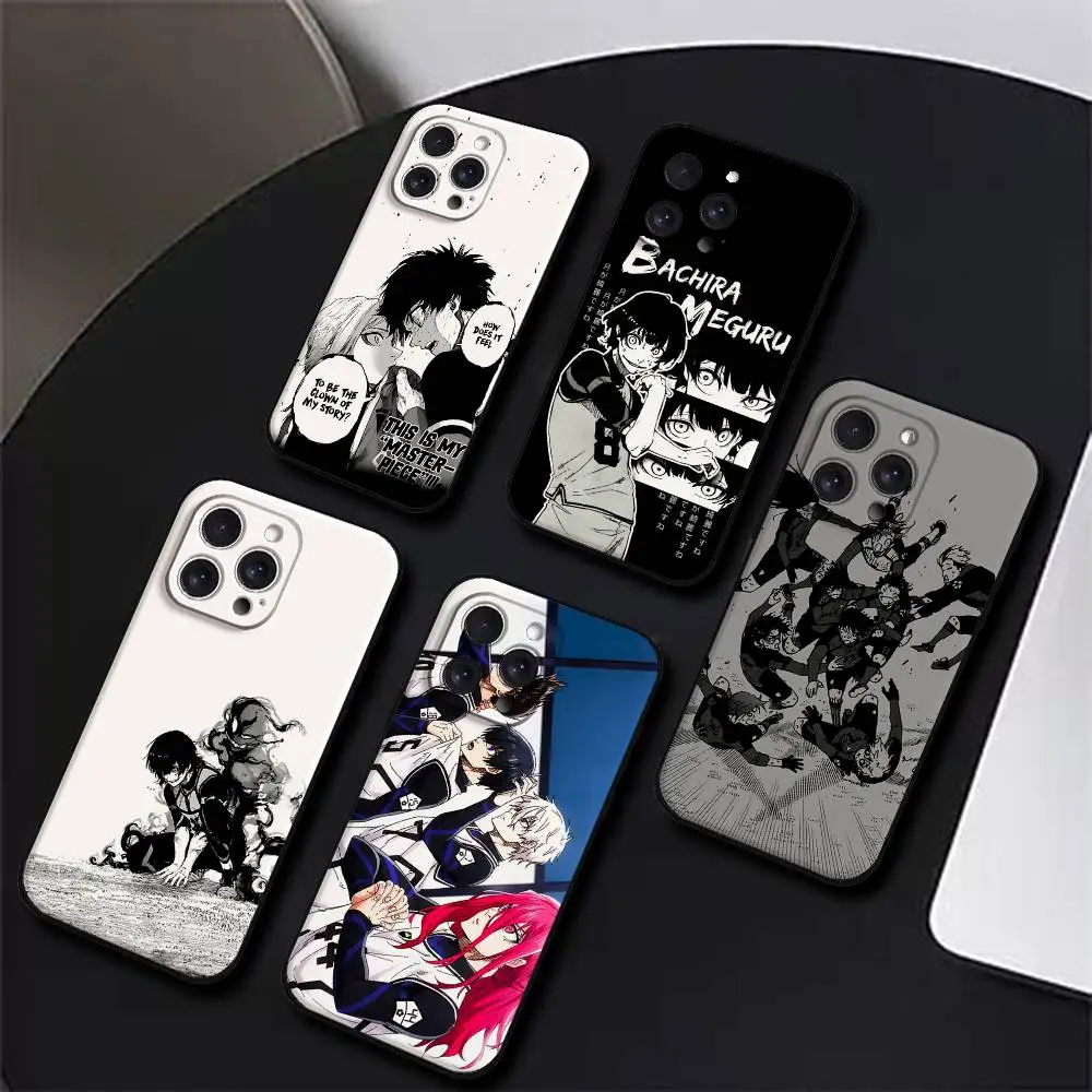 Phone Cases Quad Lock - เคสโทรศัพท์อนิเมะ Blues-Locks สำหรับ iPhone 17,16,15,14,13,12,11 Plus,Pro,Max,XR,XS,X,7,8
