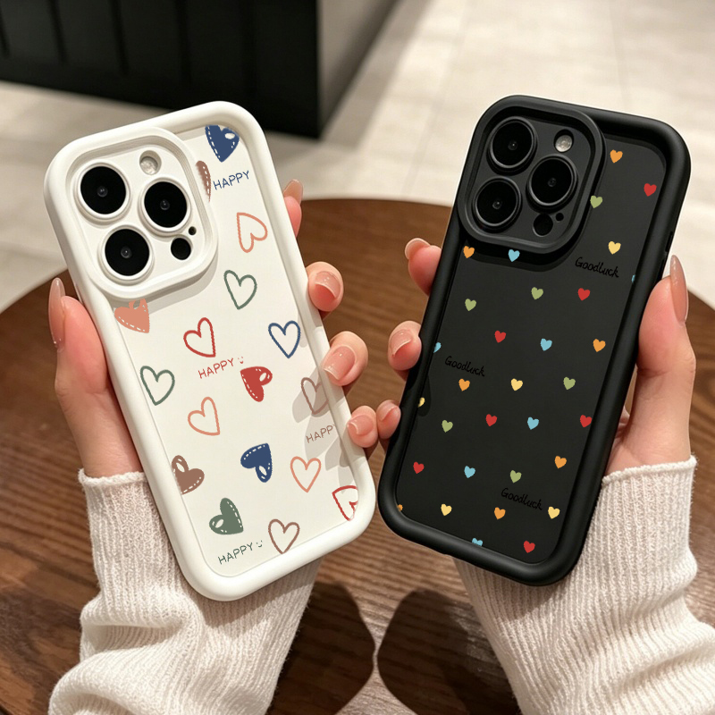 Phone Cases Motorola Edge 2025 - เคสโทรศัพท์ลายหัวใจน่ารักสำหรับ Motorola Moto Edge 50 Fusion