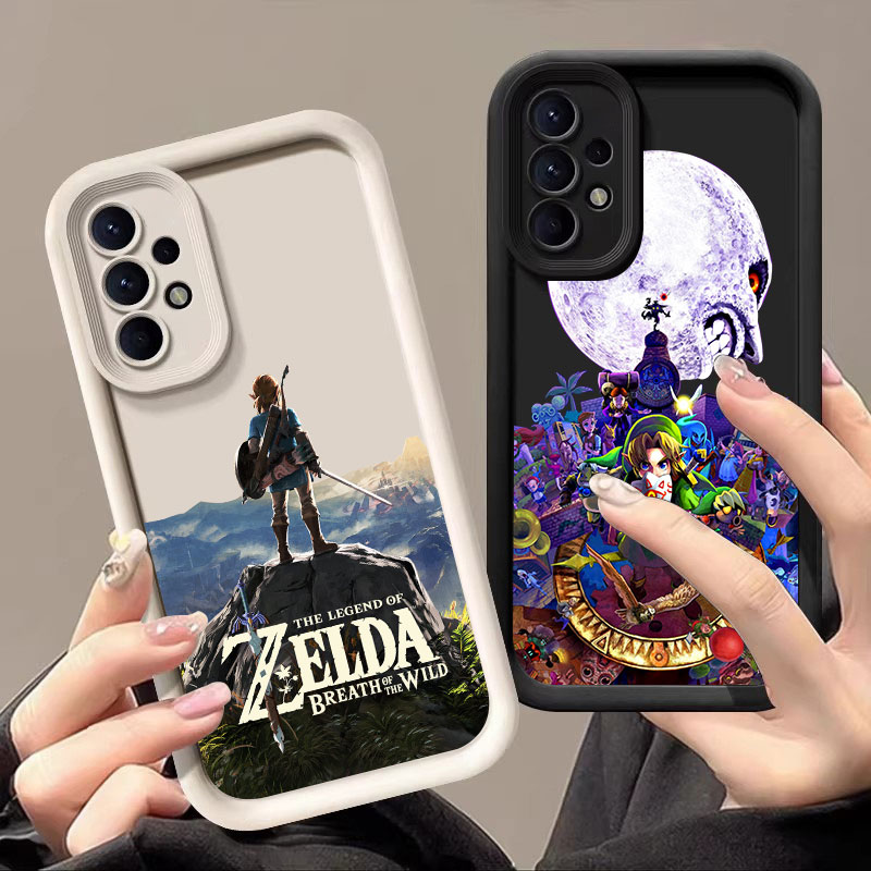 Phone Cases Zelda - อะนิเมะเลเจนด์-เซลดาสเคสโทรศัพท์สำหรับซัมซุงกาแล็กซี่ A17 A07 A06 A26 A16