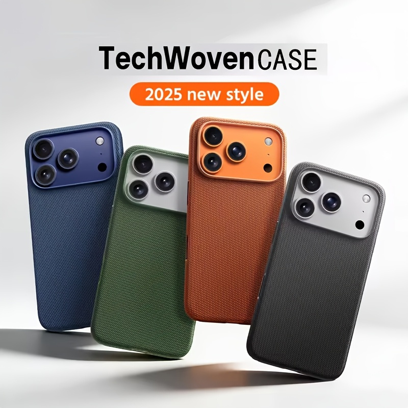 Phone Cases Quality - เคสโทรศัพท์แม่เหล็ก TechWoven คุณภาพสูง สำหรับ iPhone 17/16/15/14/13