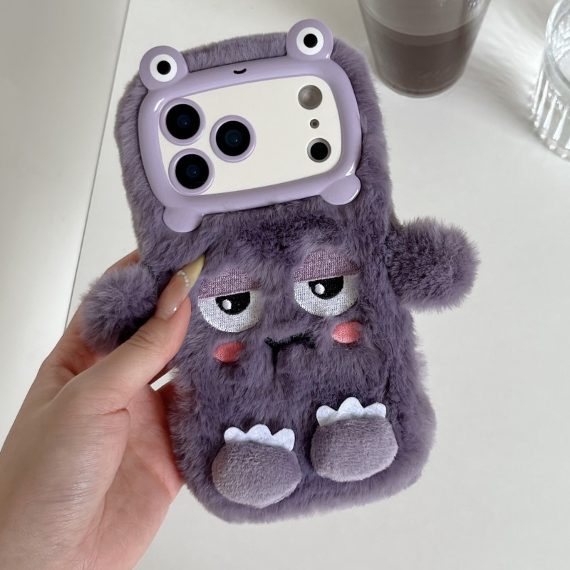 Cute Cartoon Case - เคสโทรศัพท์ลายการ์ตูนน่ารัก ตลก แสดงอารมณ์ง่วงนอน สำหรับ iPhone 17