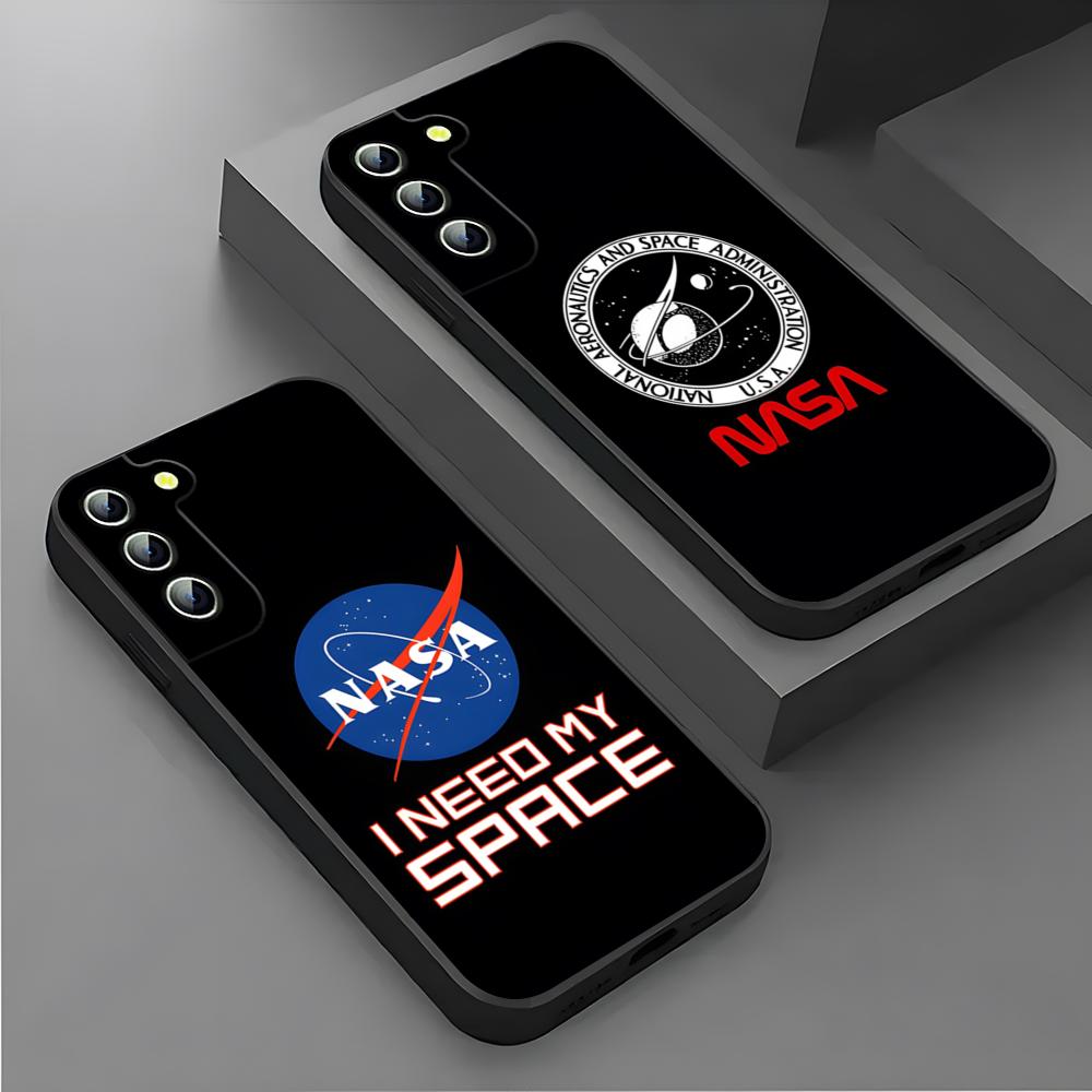 Phone Cases Usa - เคสโทรศัพท์ลายอวกาศ NASA สหรัฐอเมริกา สำหรับ Samsung S23