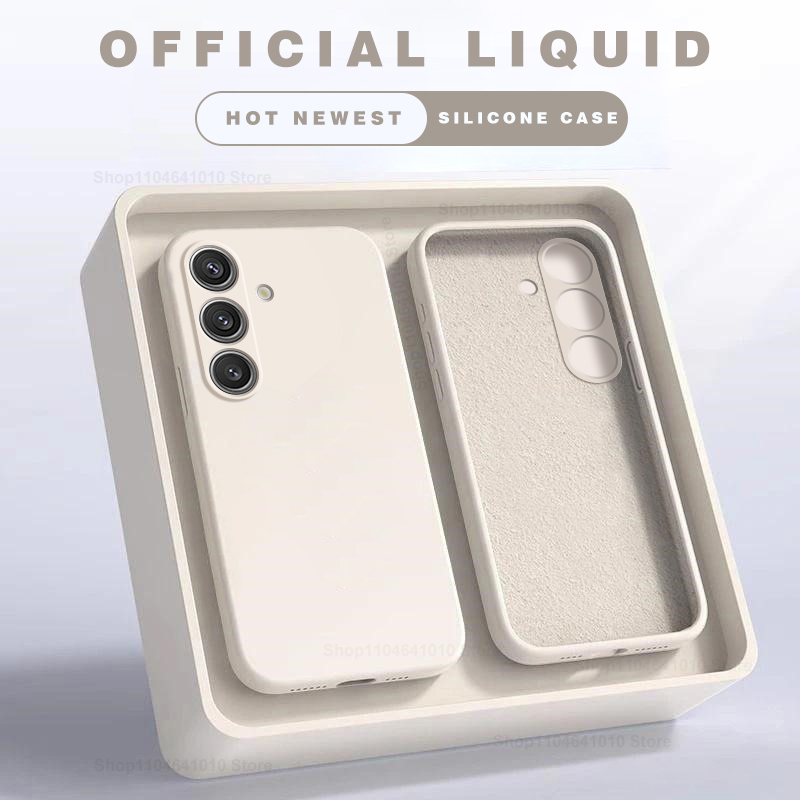 Phone Cases On Sale - เคสโทรศัพท์ซิลิโคนเหลวทรงสี่เหลี่ยม รุ่น S26 S25 Ultra สำหรับ