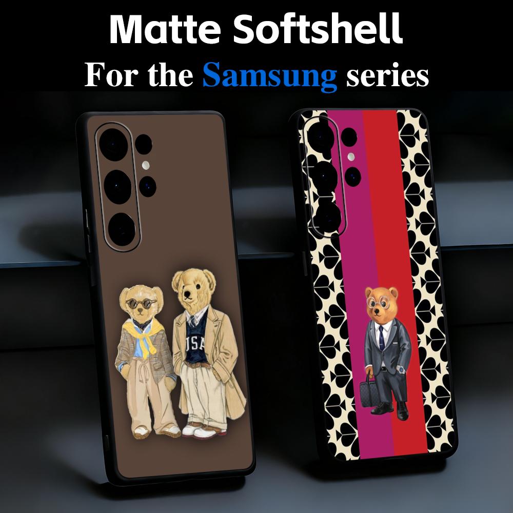Phone Cases Usa - เคสโทรศัพท์ดีไซน์หรูหราลายหมี แฟชั่นจากอเมริกา สำหรับ Samsung Galaxy S26