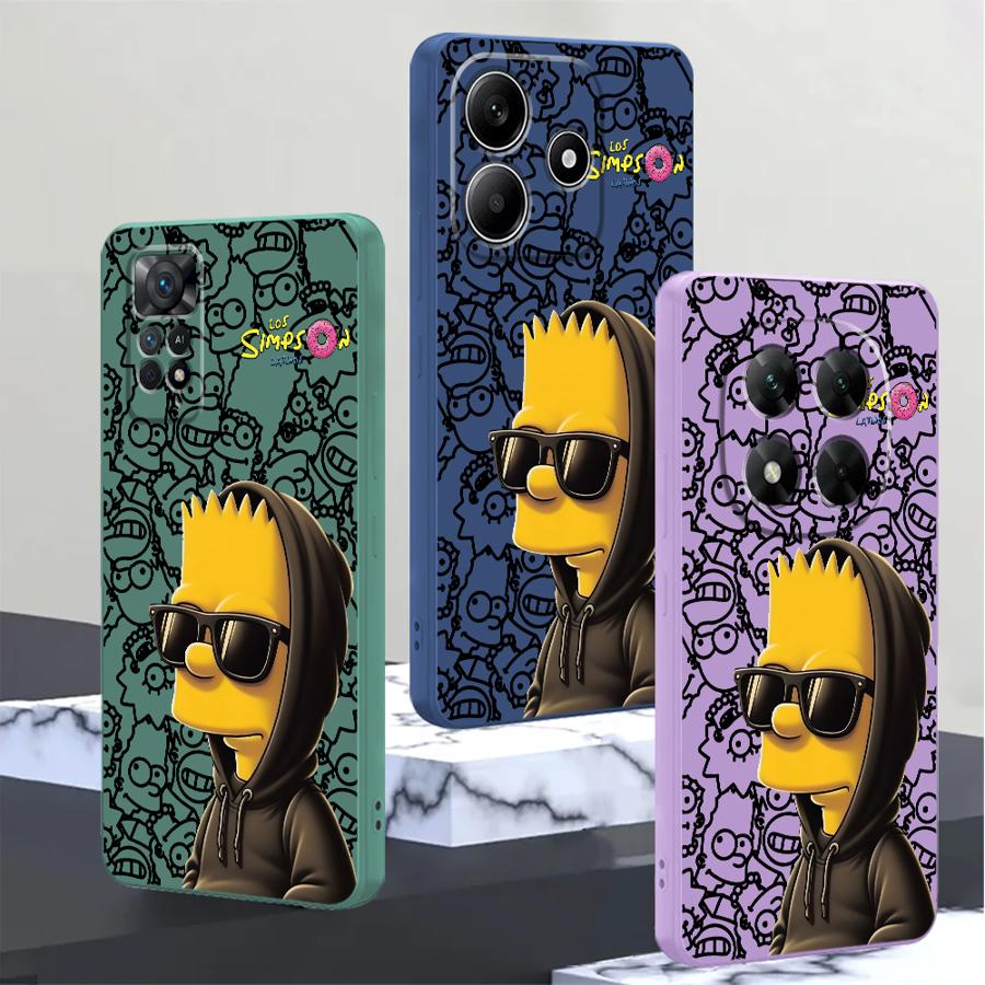 Phone Cases For Iphone 11 - เคสลายบาร์ตเดอะซิมป์สันส์สุดเท่สำหรับ Xiaomi Redmi Note 15 Pro