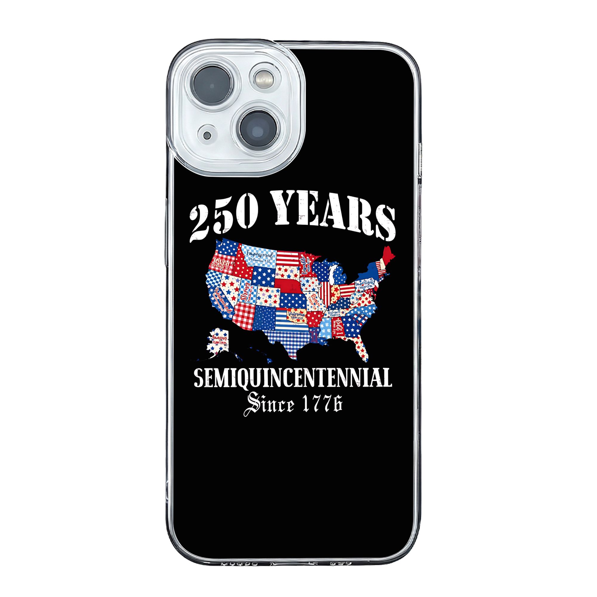 Phone Cases Usa - เคสโทรศัพท์ลายแผนที่ Retro Usa 250 ฉลองครบรอบ 250