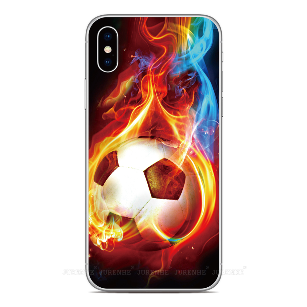 TPU นุ่มฟุตบอลฟุตบอลสําหรับ iP - Phone Cases Liverpool บทวิจารณ์และราคา