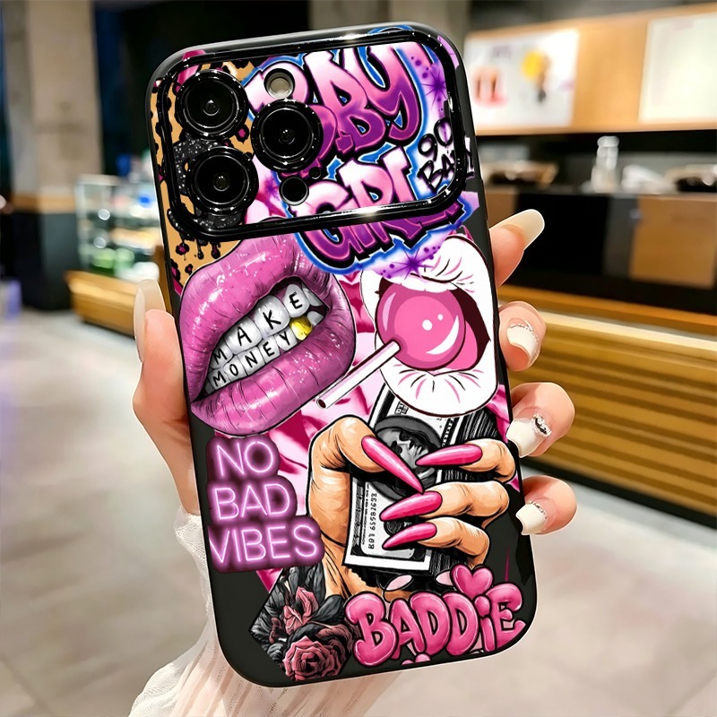 เคสโทรศัพท์ลายกราฟฟิตี้รูปปากส - Phone Cases Bulk บทวิจารณ์และราคา