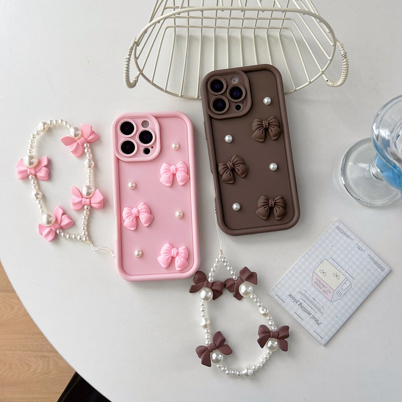 เคสโทรศัพท์แบบเชือกไข่มุกประดั - Phone Cases Motorola Edge 2025 บทวิจารณ์และราคา