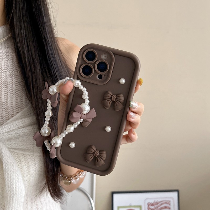 เคสโทรศัพท์แบบเชือกไข่มุกประดั - Phone Cases Motorola Edge 2025 บทวิจารณ์และราคา