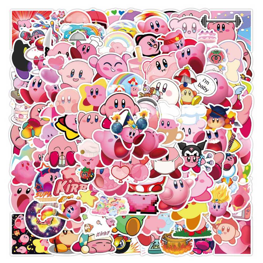 100 ชิ้นการ์ตูนเกมเคอร์บี้สติก - Phone Cases Kids บทวิจารณ์และราคา