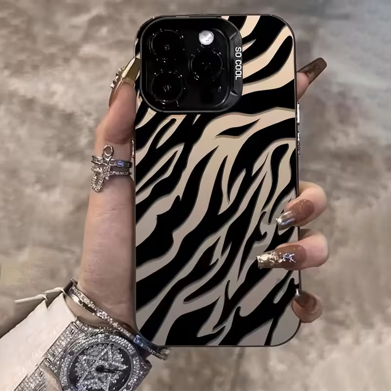 เคสกันกระแทก IMD ลายม้าลายสีดำ - Phone Cases Bulk บทวิจารณ์และราคา