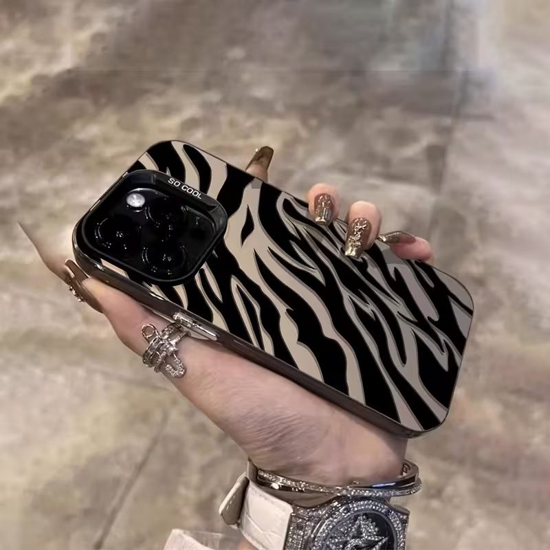 เคสกันกระแทก IMD ลายม้าลายสีดำ - Phone Cases Bulk บทวิจารณ์และราคา