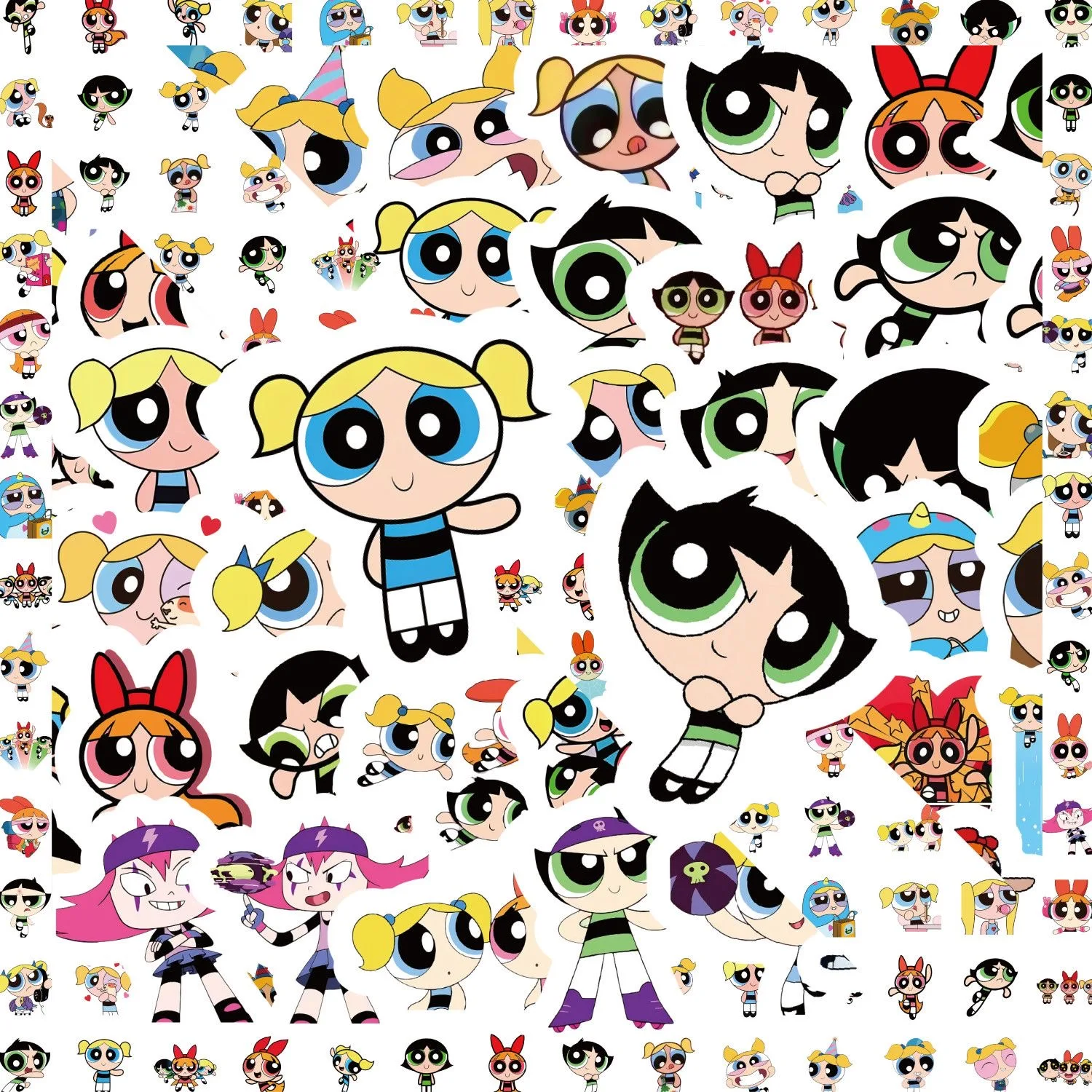 สติกเกอร์พาวเวอร์พัฟเกิร์ล 100 - Phone Cases Kids บทวิจารณ์และราคา