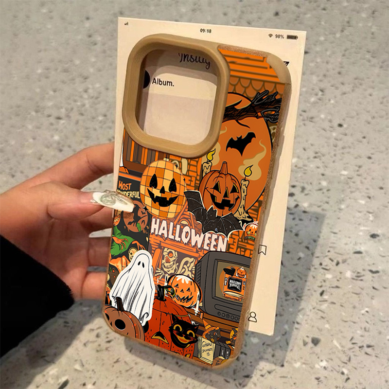 เคสโทรศัพท์ลายผีฟักทองฮาโลวีนส - Phone Cases Iphone 17 Pro Max บทวิจารณ์และราคา