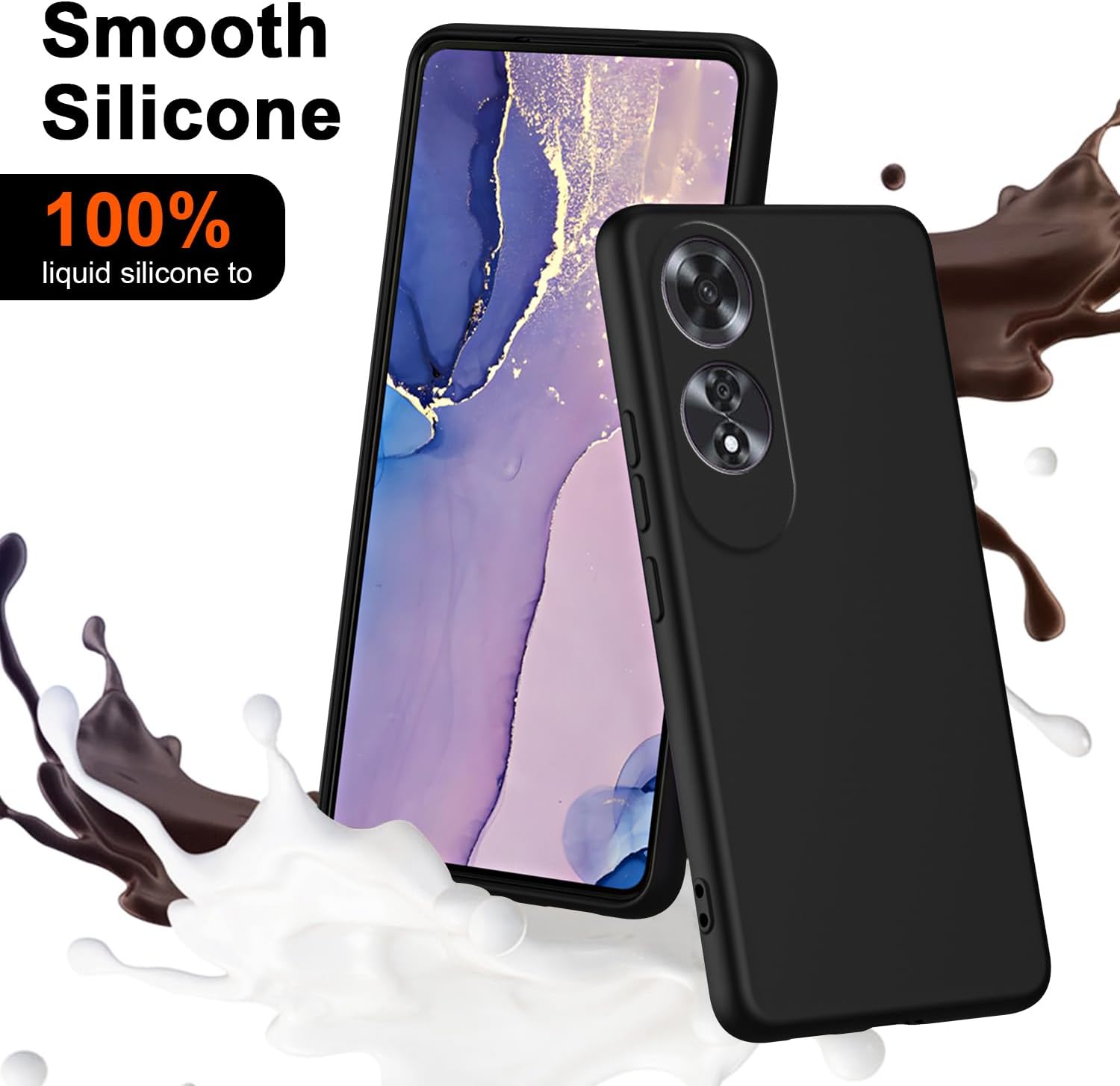 ซิลิโคนเหลวแบบยืดหยุ่นกรณีTPUส - Phone Cases On Sale บทวิจารณ์และราคา