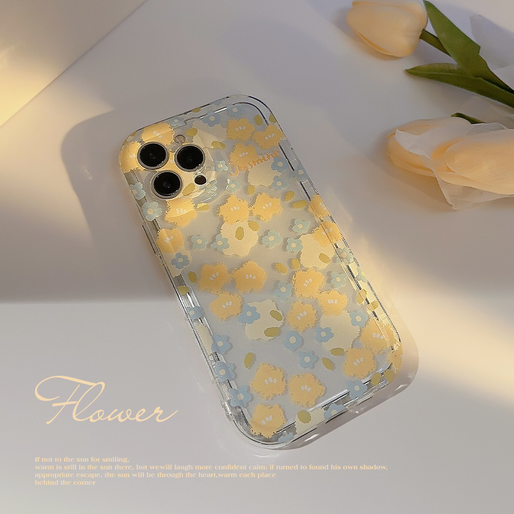 น่ารักการ์ตูนกระต่ายดอกไม้โปร่ - Cute Cartoon Case บทวิจารณ์และราคา