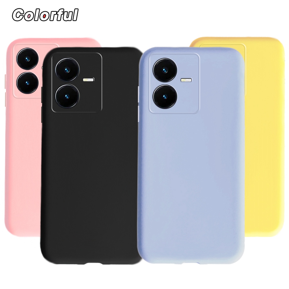 Candy กล่องสีสำหรับ Vivo Y22s  - Phone Cases On Sale บทวิจารณ์และราคา