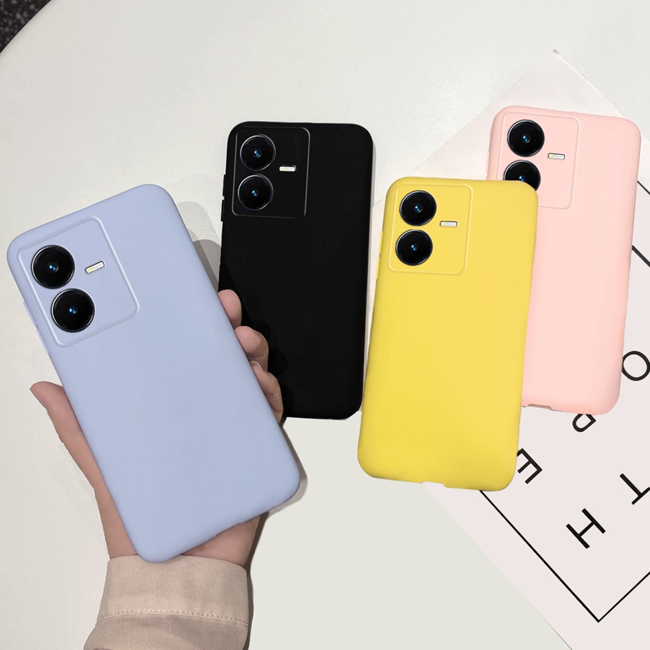 Candy กล่องสีสำหรับ Vivo Y22s  - Phone Cases On Sale บทวิจารณ์และราคา