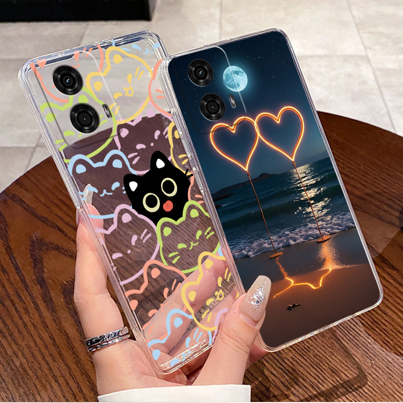 เคสซิลิโคน TPU ใสลายพิมพ์สำหรั - Phone Cases Motorola Edge 2025 บทวิจารณ์และราคา