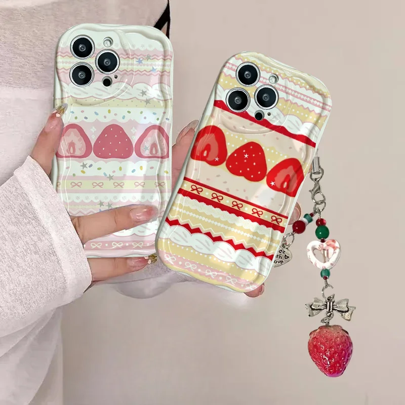 เคสโทรศัพท์ลายลูกไม้เค้กสตรอว์ - Phone Cases Motorola Edge 2025 บทวิจารณ์และราคา