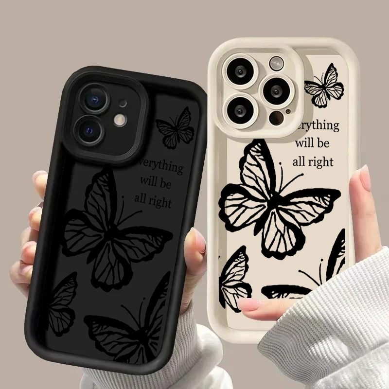 กรณีผีเสื้อสีดําสําหรับMotorol - Phone Cases Motorola Edge 2025 บทวิจารณ์และราคา