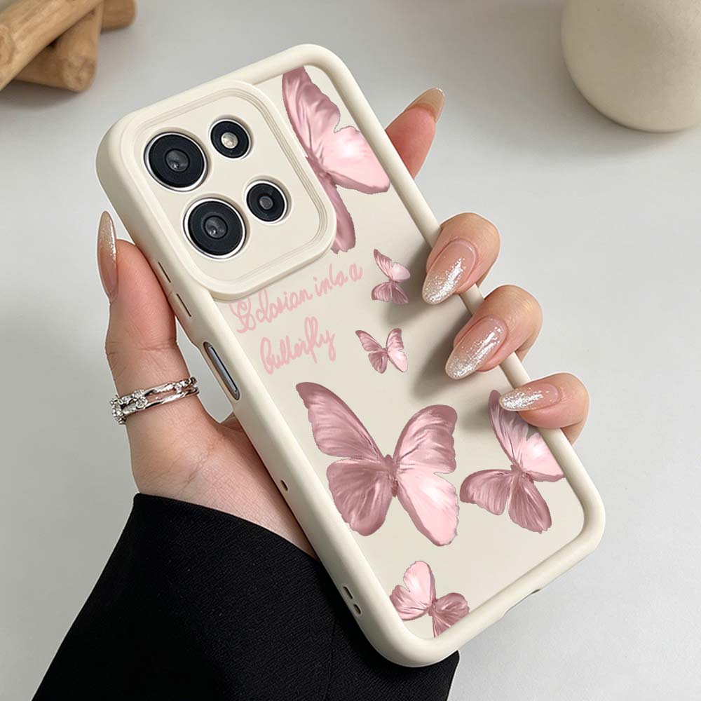 เคสโทรศัพท์ลายผีเสื้อสไตล์เรโท - Phone Cases Motorola Edge 2025 บทวิจารณ์และราคา