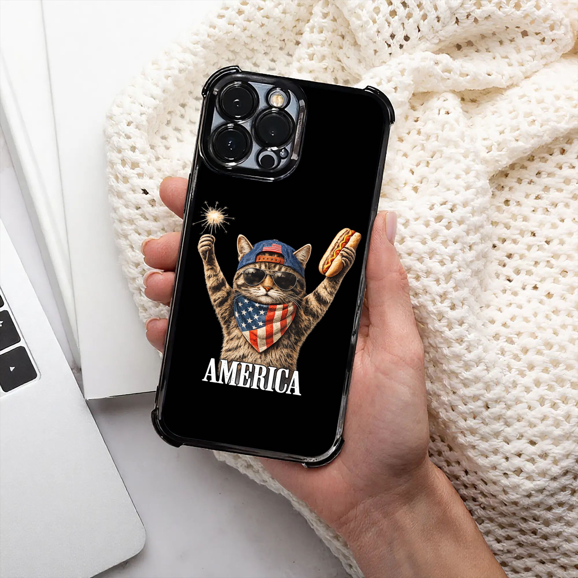 เคสโทรศัพท์ลายธงชาติอเมริกา ลา - Phone Cases Usa บทวิจารณ์และราคา