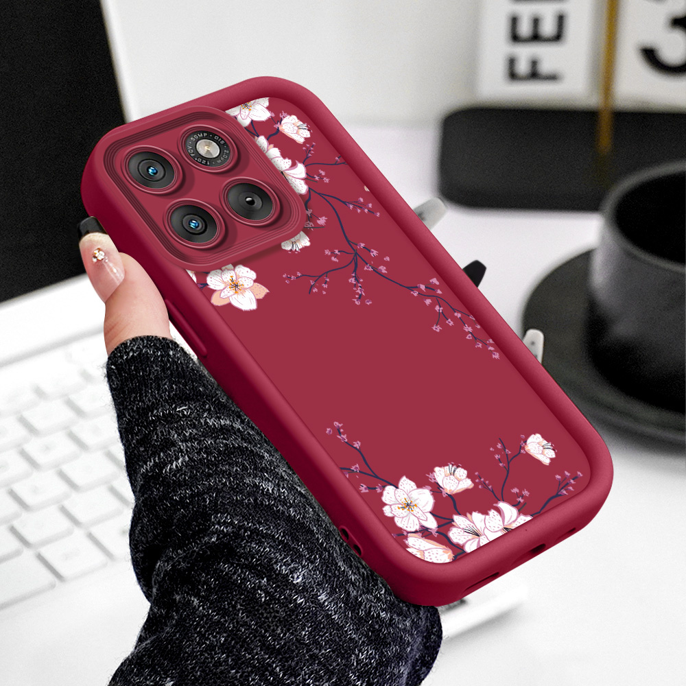 ดอกไม้ฤดูใบไม้ผลิเคสโทรศัพท์สำ - Phone Cases Motorola Edge 2025 บทวิจารณ์และราคา