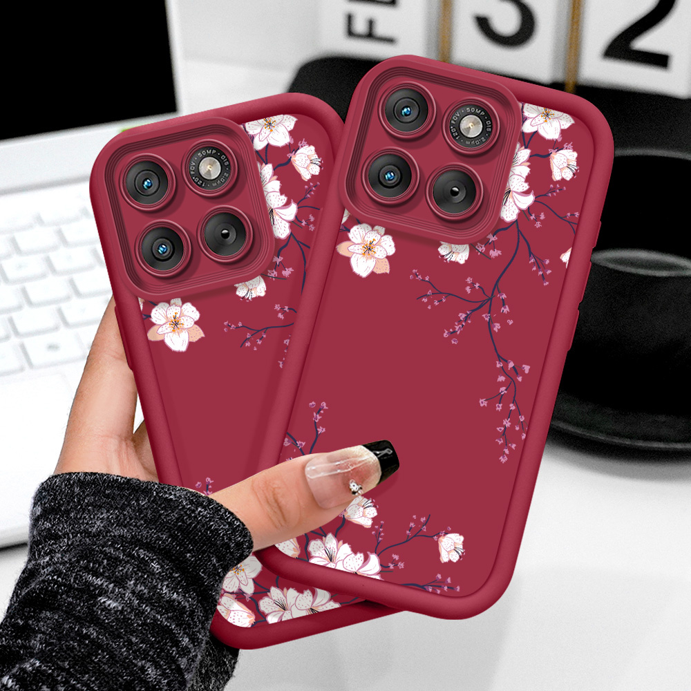ดอกไม้ฤดูใบไม้ผลิเคสโทรศัพท์สำ - Phone Cases Motorola Edge 2025 บทวิจารณ์และราคา