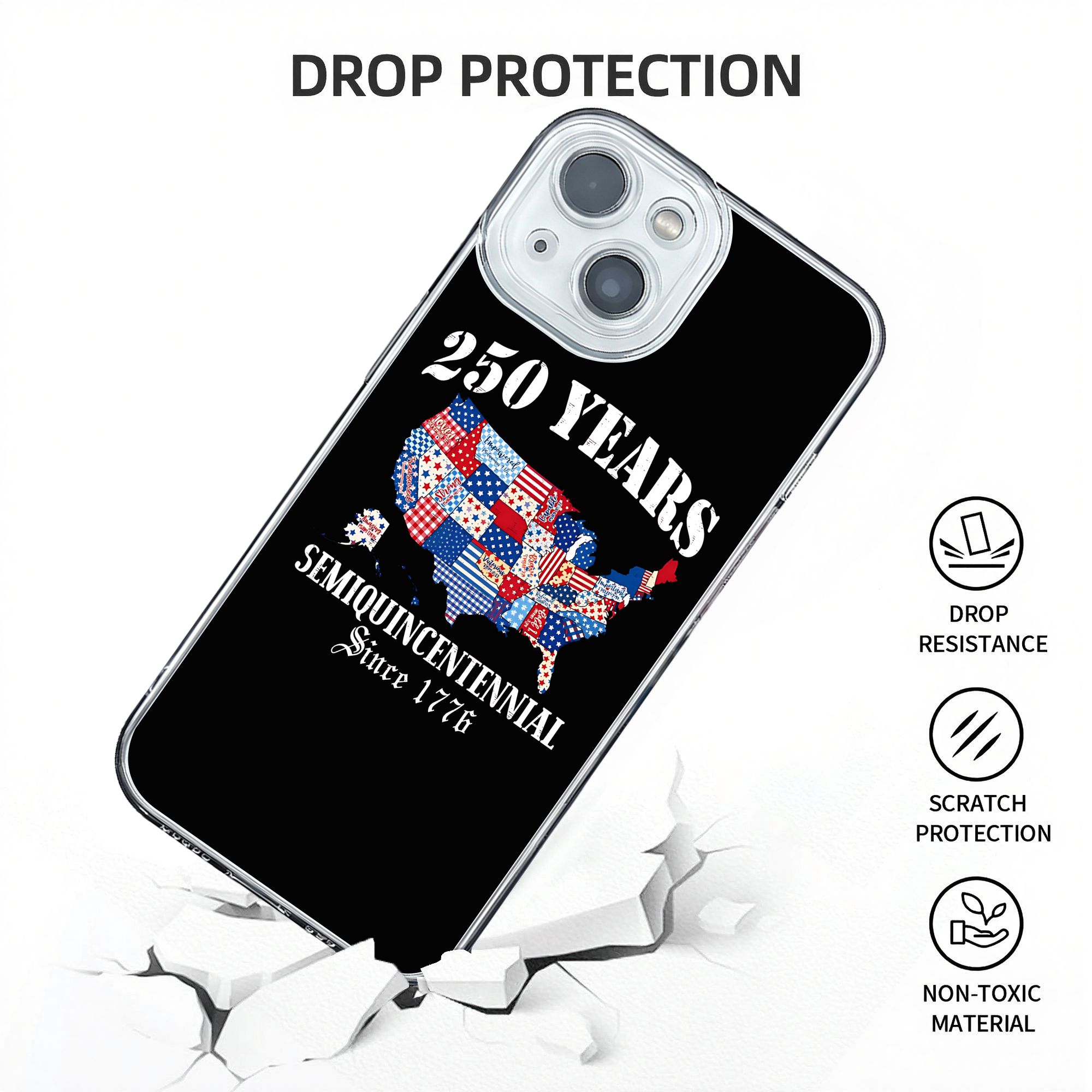 เคสโทรศัพท์ลายแผนที่ Retro Usa - Phone Cases Usa บทวิจารณ์และราคา